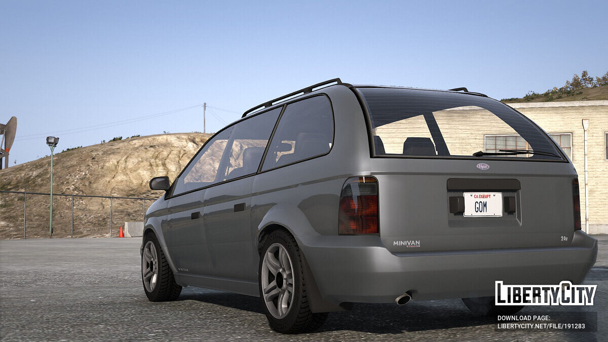 Download Improved Vapid Minivan v1.0 for GTA 5
