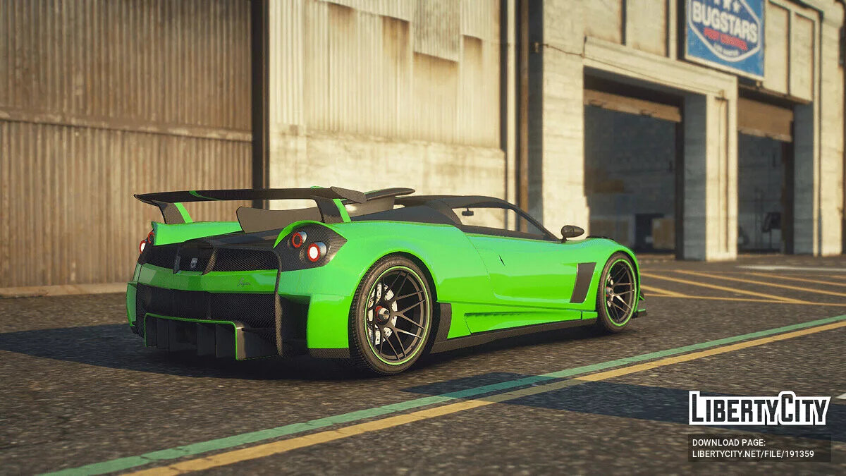 Pegassi Osiris Roadster v1.2 / جي تي أي 5