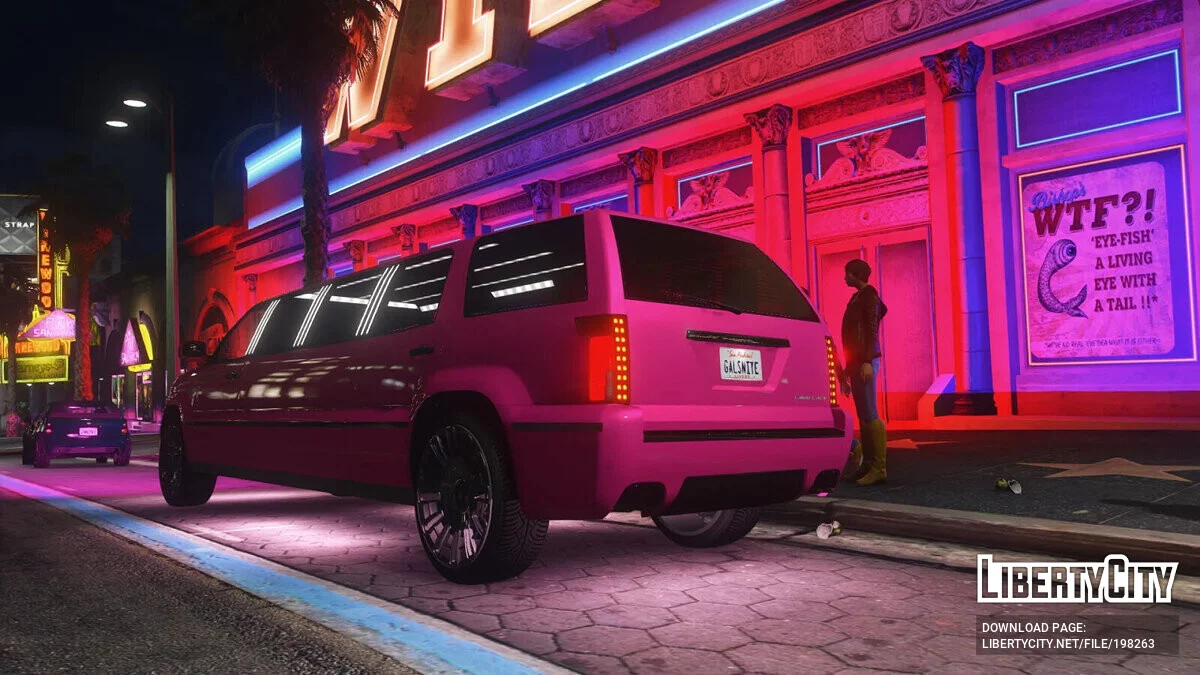 Albany Cavalcade Stretch [ Add-on | LODs ] 1.0 / GTA 5