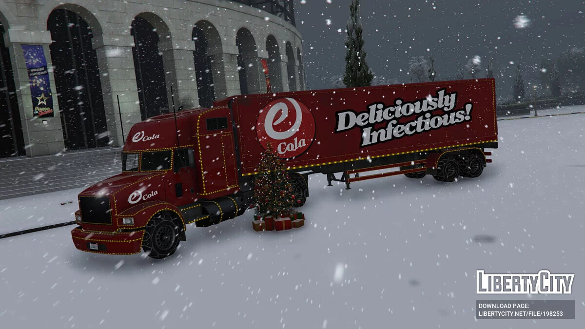 eCola Packer and Trailer [Add-On] 1.0 / GTA 5