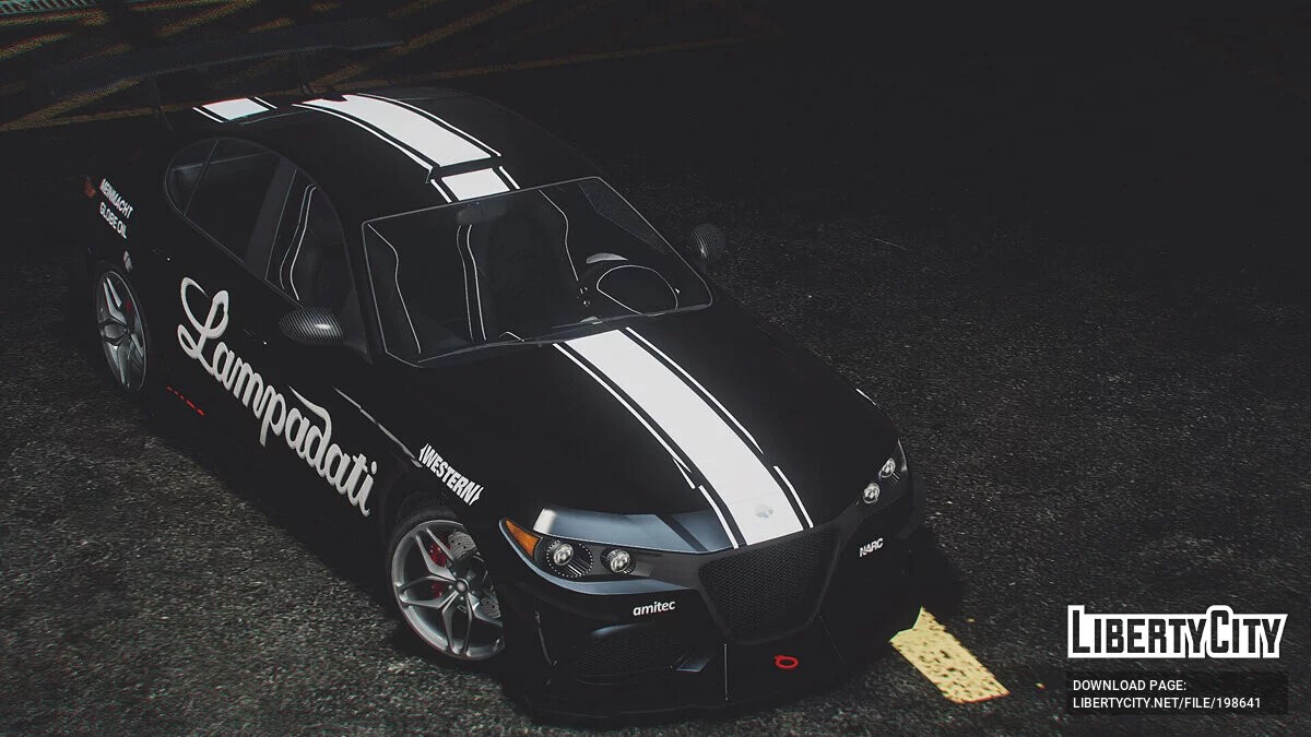 改进的 Lampadati Komoda [Add-On | Tuning | LOD's] 1.0 / GTA 5