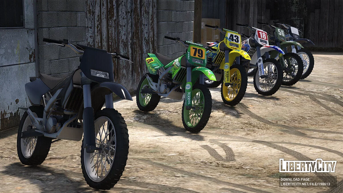 Improved Sanchez' Pack [Replace | LODs] 1.0 / GTA 5