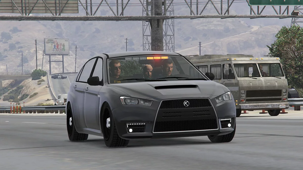 Vanilla-styled FIB Kuruma 1.0 / GTA 5