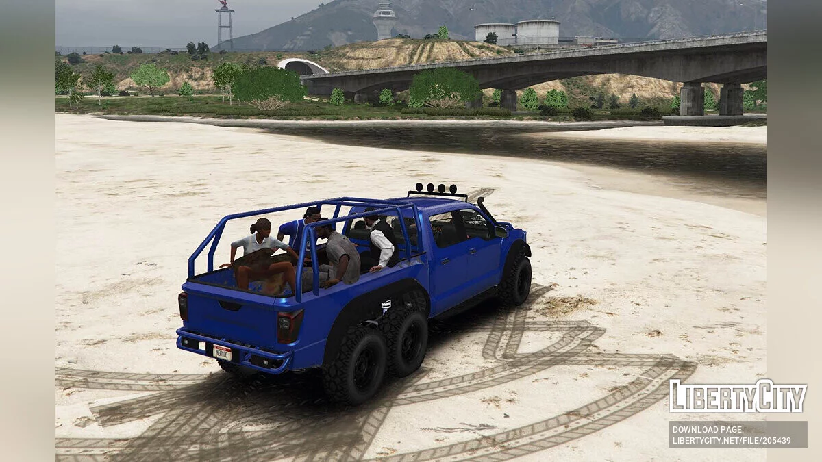 Caracara 6x6 sem torre 8 lugares [Add-On|FiveM] / GTA 5