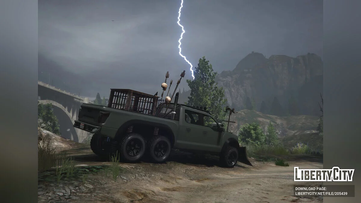 Caracara 6x6 sem torre 8 lugares [Add-On|FiveM] / GTA 5