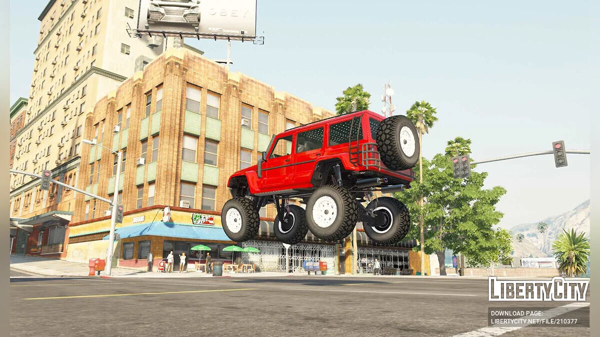 Dubsta B-Wagon 4x4 / GTA 5