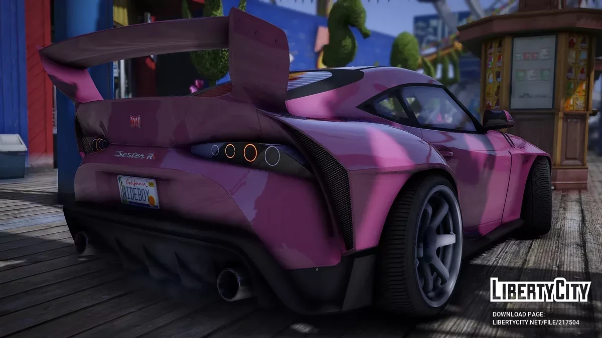 Jester RR Widebody Melhorado v1.0 / GTA 5