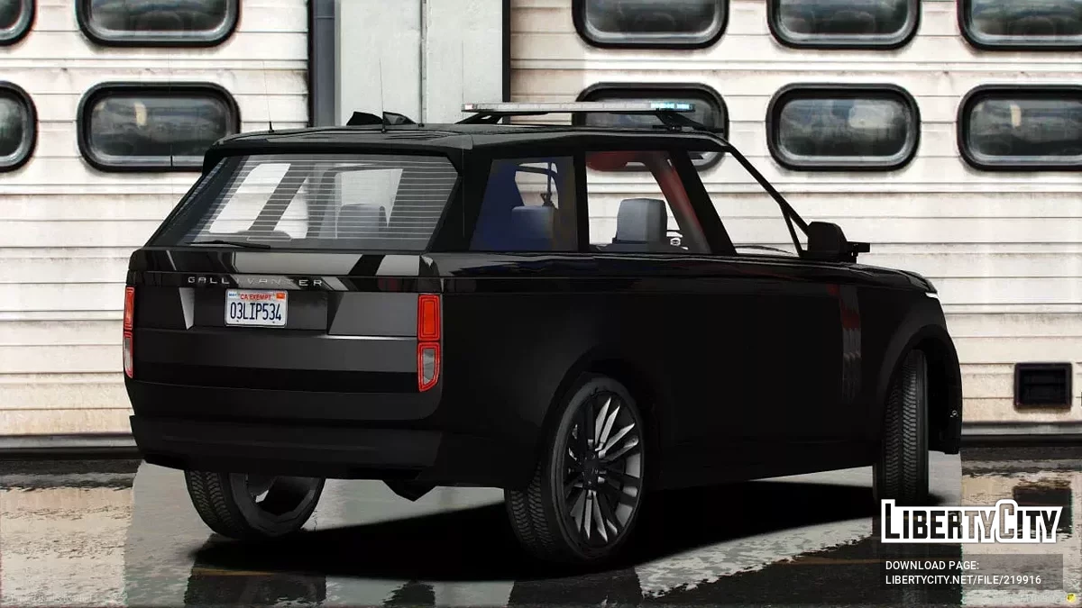 Gallivanter Baller ST-D Police Department Unmarked v1.1 / GTA 5