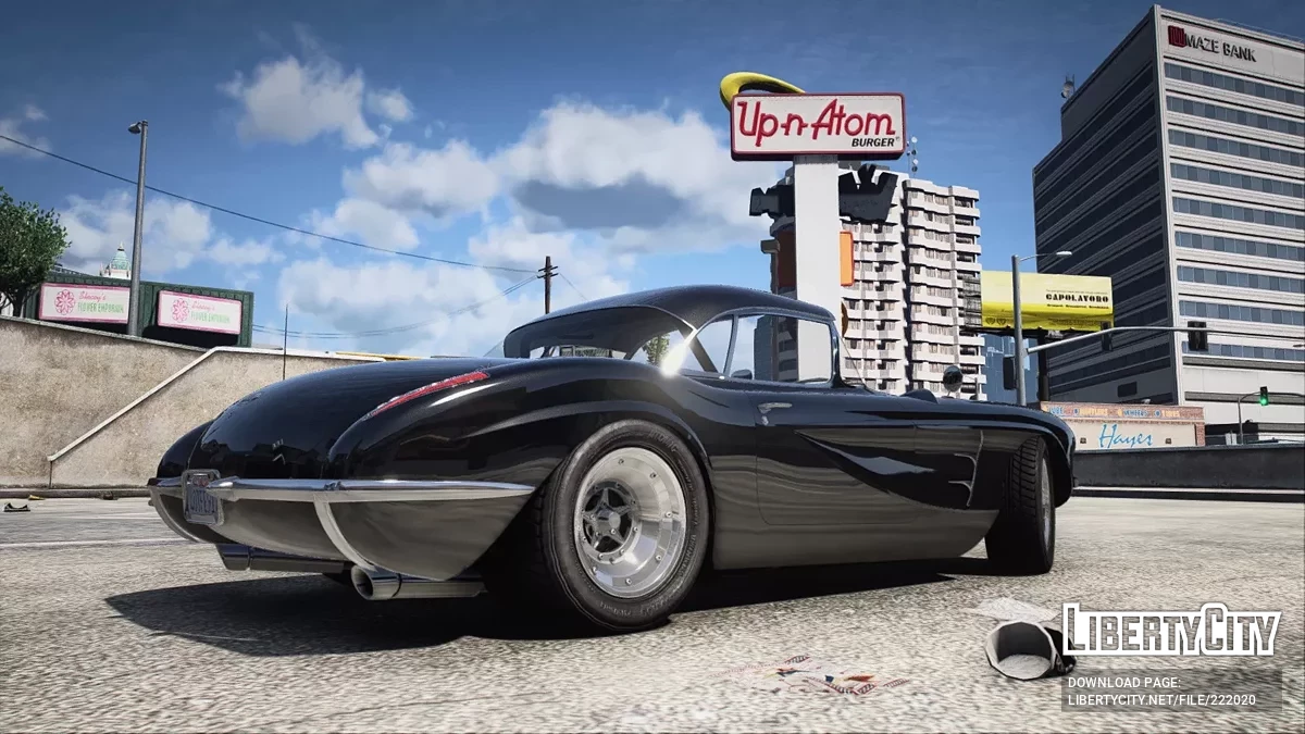Invetero Coquette D1 Restomod v1.0 / GTA 5