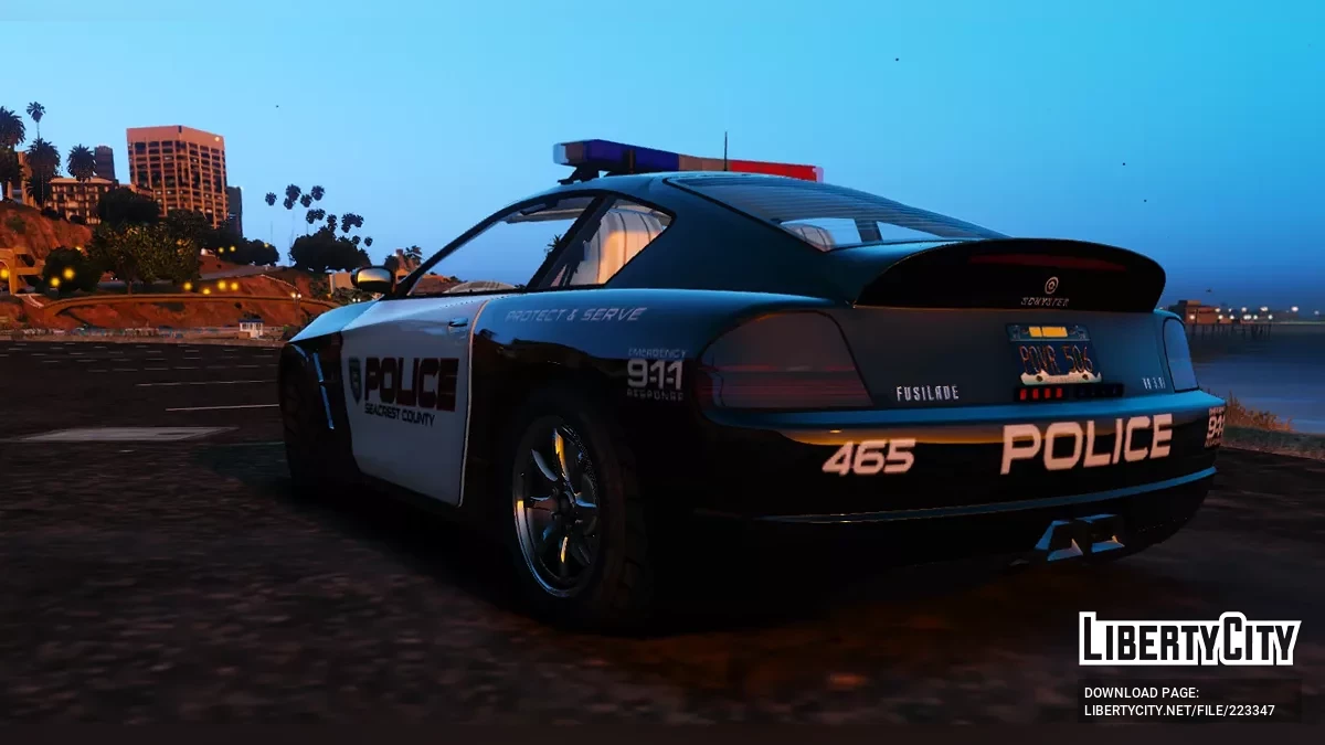 2009 Schyster Fusilade Спортивний Патрульний Специфікацій / GTA 5