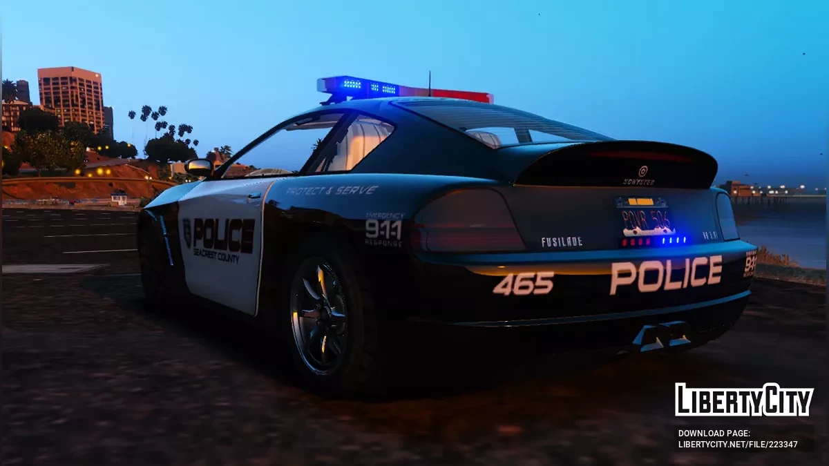 2009 Schyster Fusilade Спортивний Патрульний Специфікацій / GTA 5