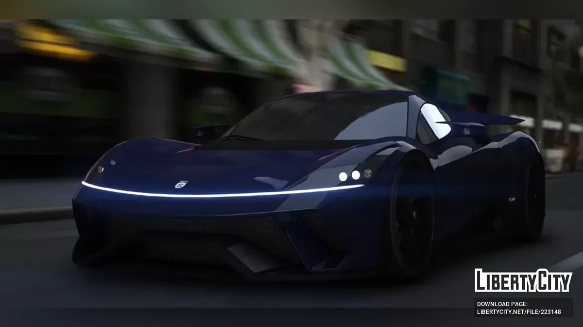 2022 Niezaznaczony Grotti Furia v1.0.0 / GTA 5
