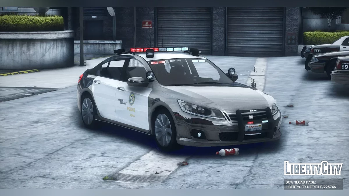 Polícia Dinka Chavos V6 1.1b / GTA 5