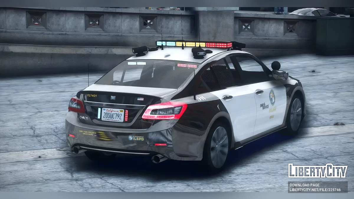 Polícia Dinka Chavos V6 1.1b / GTA 5