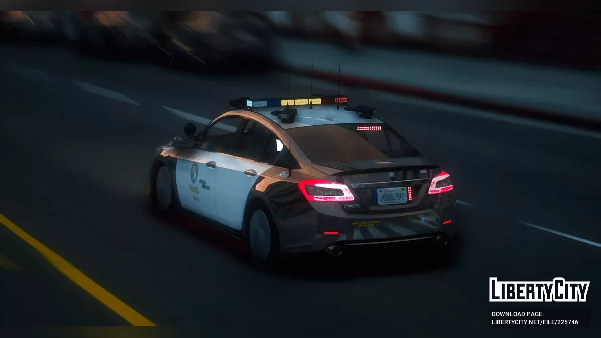 Polícia Dinka Chavos V6 1.1b / GTA 5