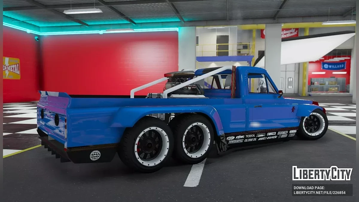 Yosemite 6x6 Кастом v1.0 / GTA 5