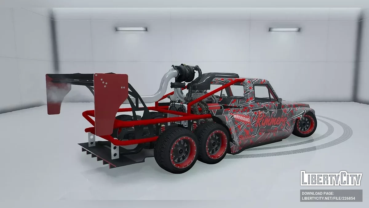 Yosemite 6x6 Кастом v1.0 / GTA 5