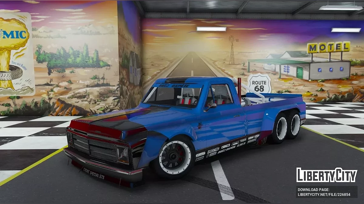 Yosemite 6x6 Кастом v1.0 / GTA 5