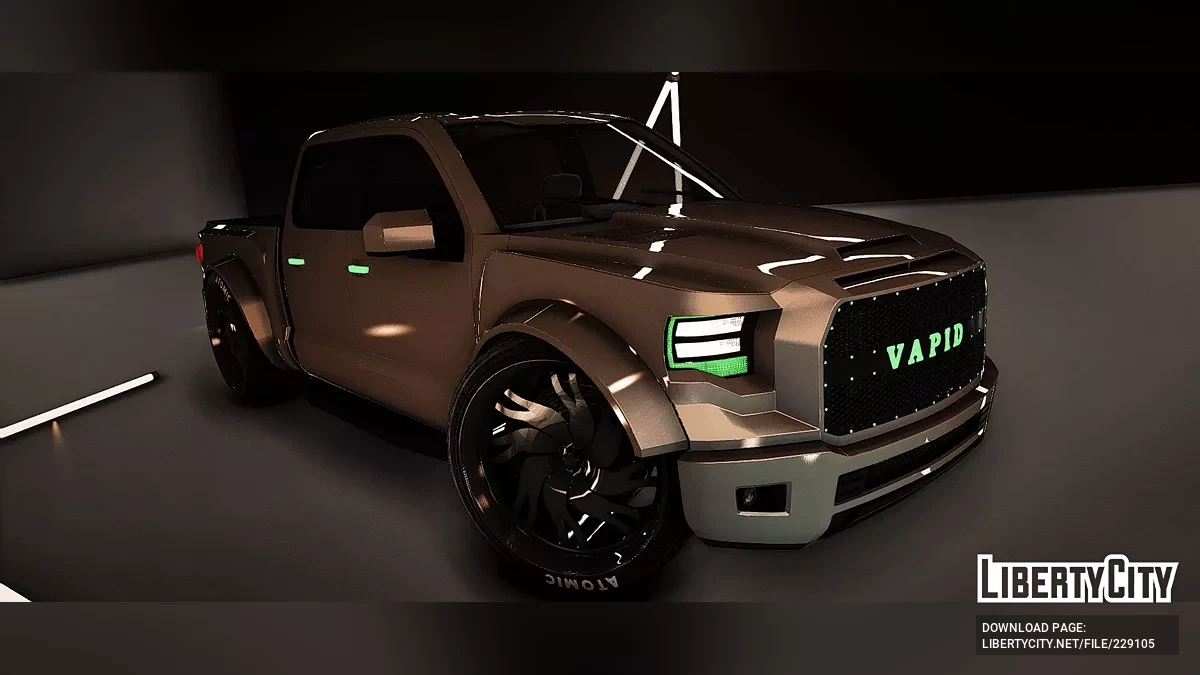 Vapid Caracara 4x4 Bagged [Add-On|FiveM] 1.0 / GTA 5