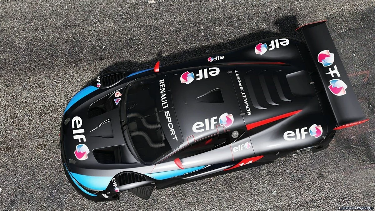 雷诺运动RS [附加/替换 | 多种涂装 | 模板] 4.0 / GTA 5