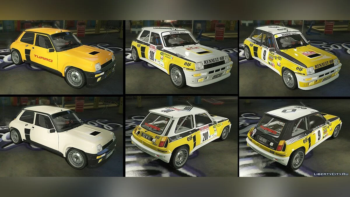 Renault 5 Turbo (2 Cars Pack) [Add-On / Replace | Tuning | Livery] 2.1 / GTA 5