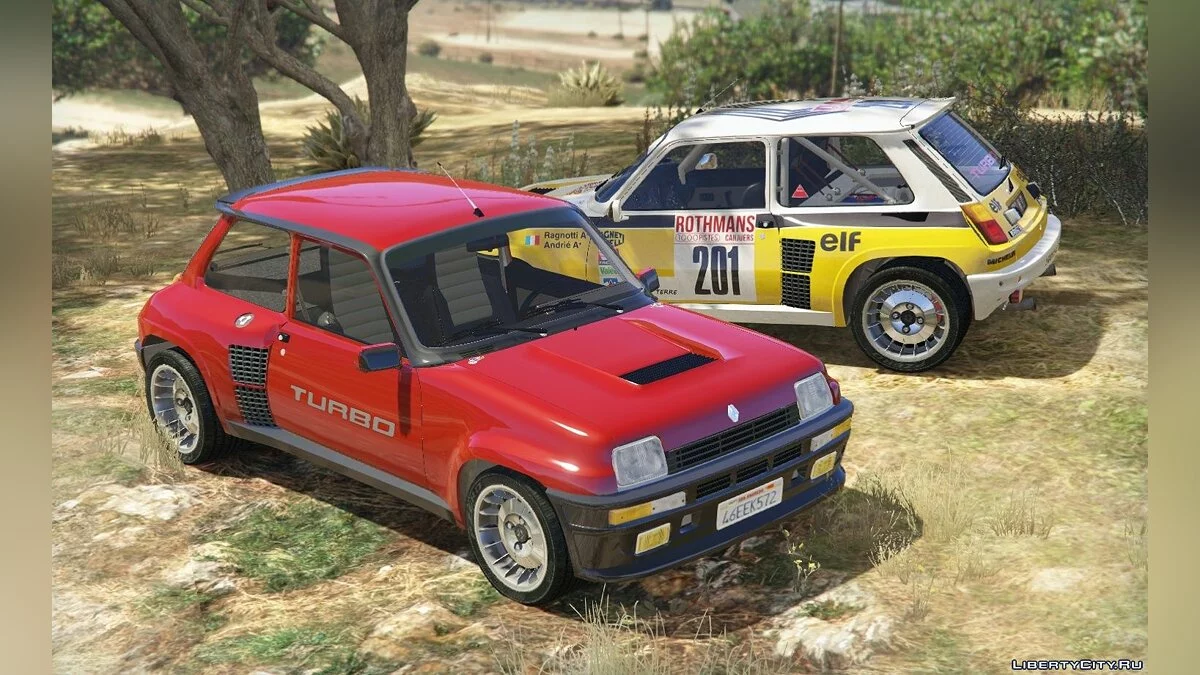 Renault 5 Turbo (2 Cars Pack) [Add-On / Replace | Tuning | Livery] 2.1 / GTA 5
