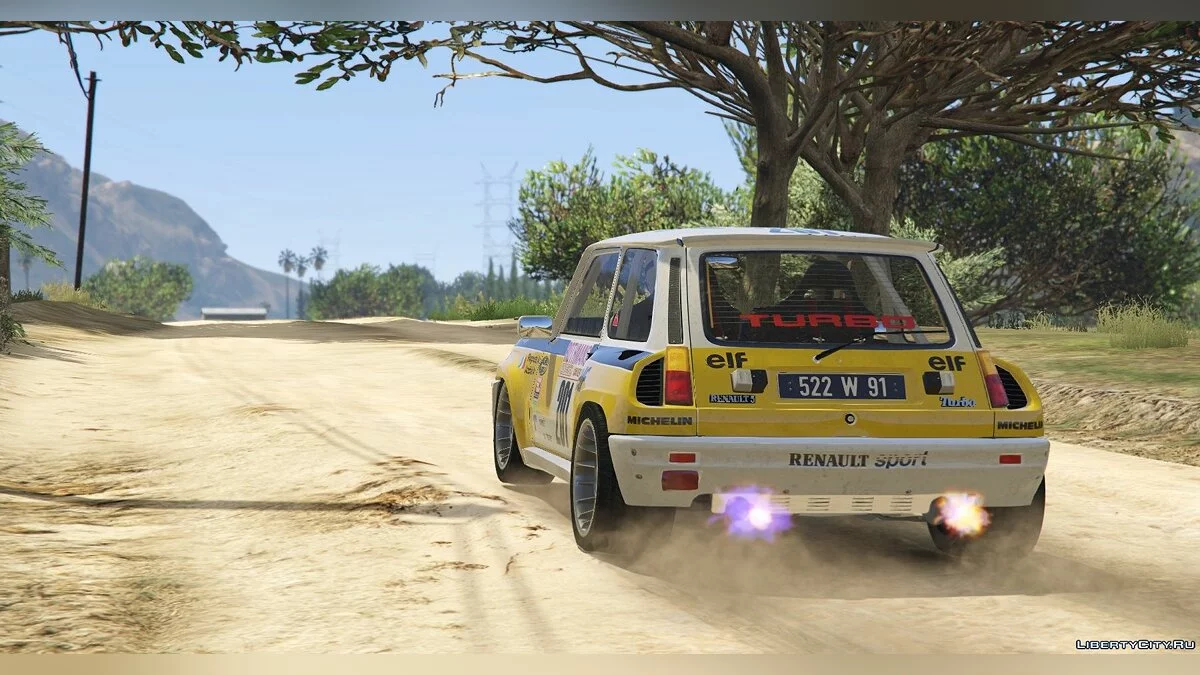 رينو 5 تيربو (حزمة سيارتين) [إضافة / استبدال | تعديل | تصميم] 2.2 / جي تي أي 5