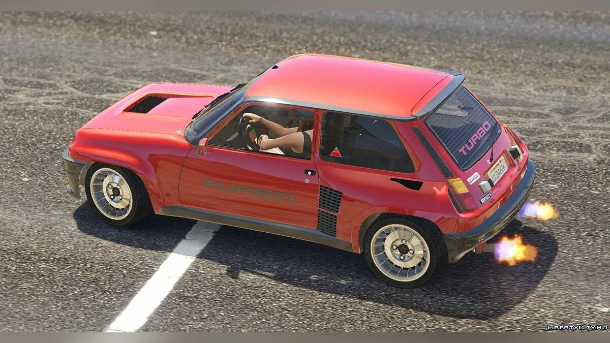 Renault 5 Turbo (2 автомобілі в пакеті) [Додаток / Заміна | Тюнінг | Ліврея] 2.3 / GTA 5