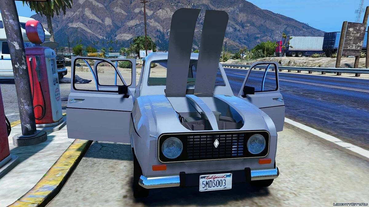 Renault 4L (Add-on/Replace) 1.1 / GTA 5