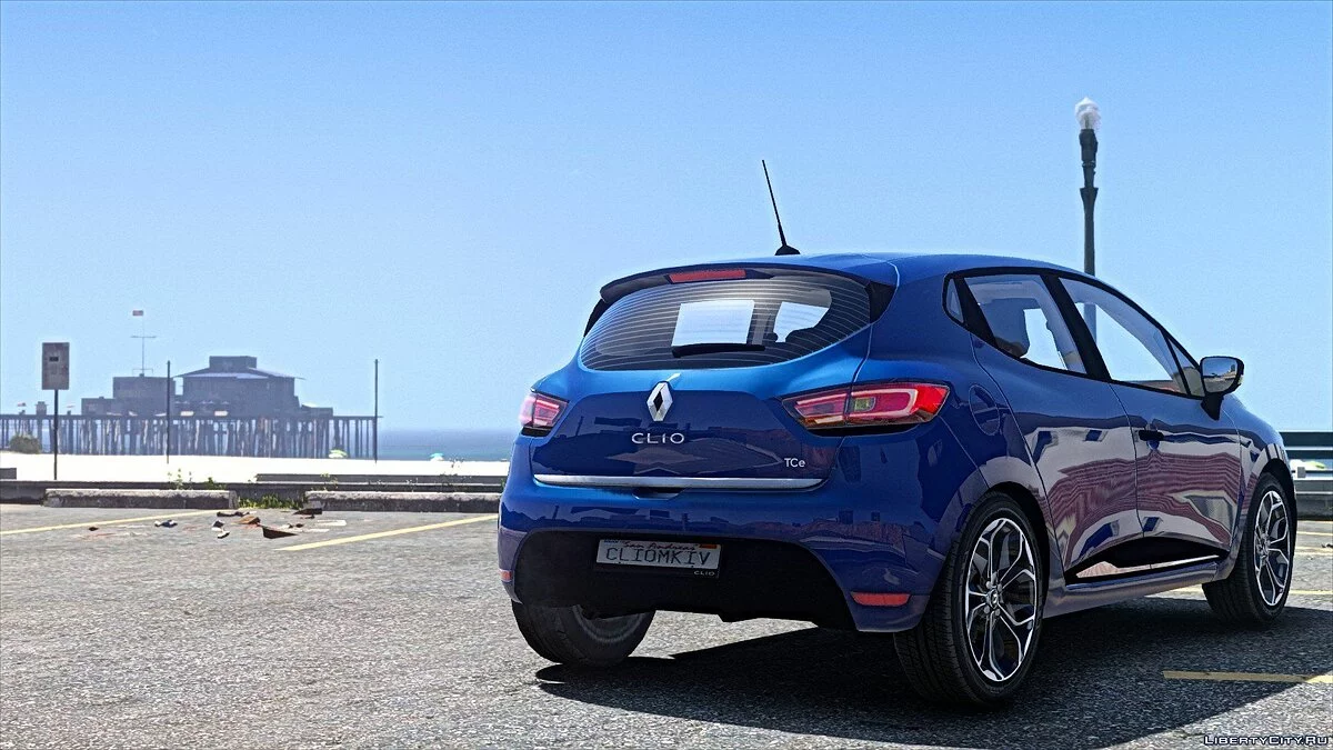 Renault Clio 4 (Facelift) [Substituir / Adicionar] v1.0.1 / GTA 5