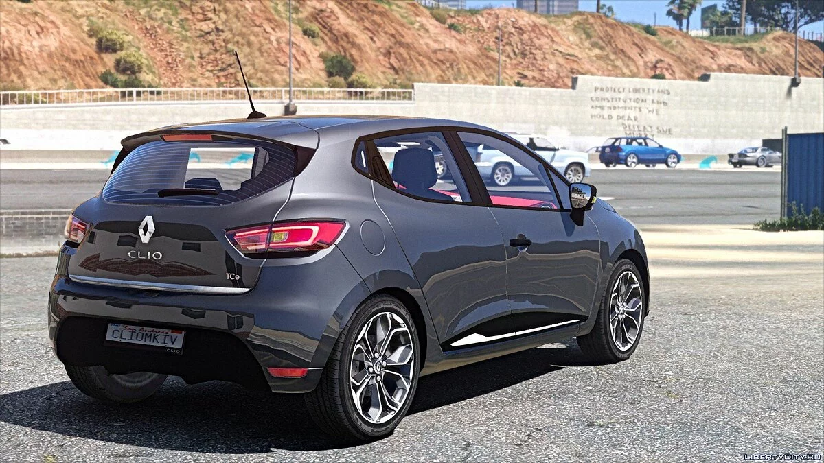 Renault Clio 4 (Facelift) [Substituir / Adicionar] v1.0.1 / GTA 5