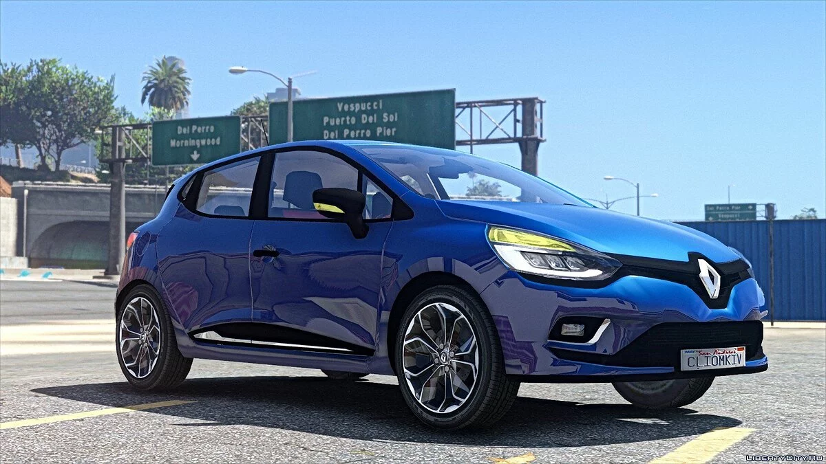 Renault Clio 4 (Facelift) [Substituir / Adicionar] v1.0.1 / GTA 5