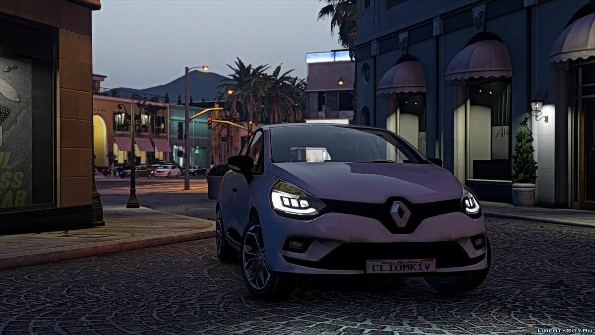 Renault Clio 4 (Facelift) [Substituir / Adicionar] v1.0.1 / GTA 5