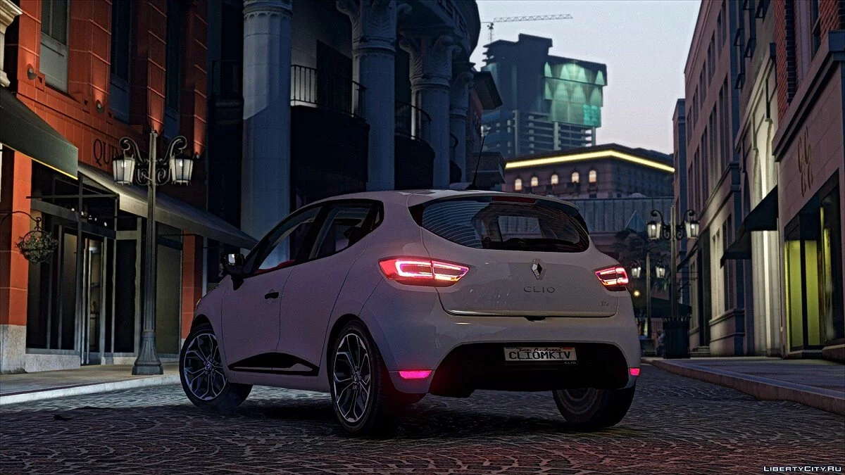 Renault Clio 4 (Facelift) [Substituir / Adicionar] v1.0.1 / GTA 5