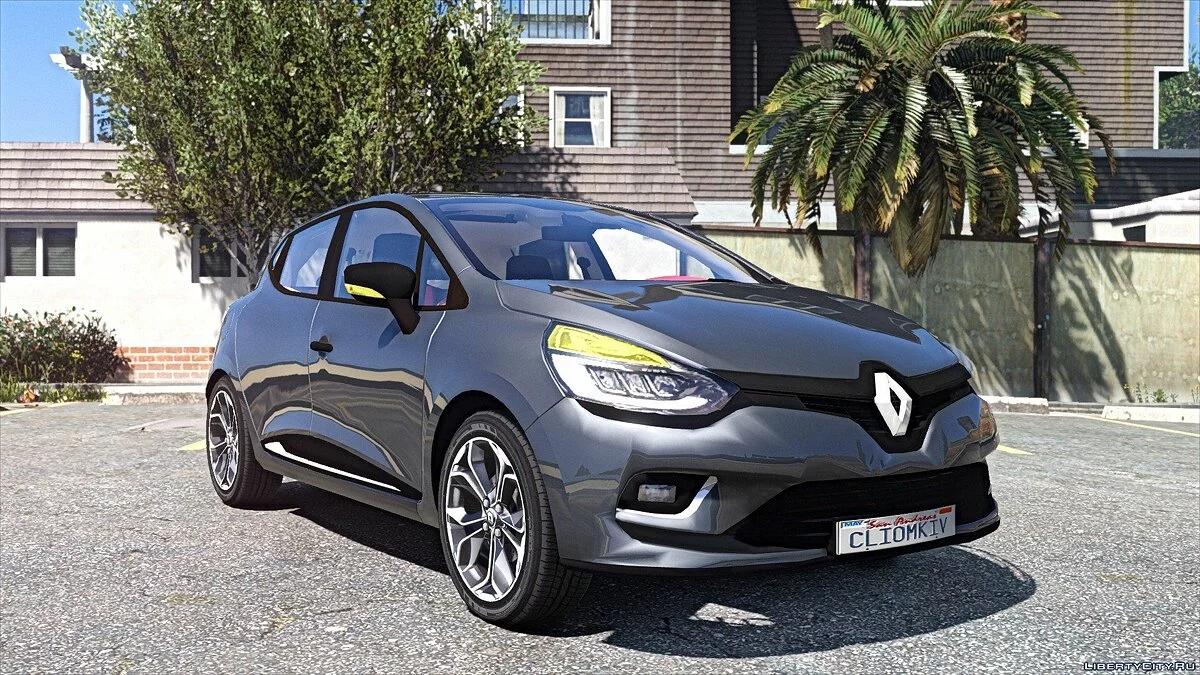 Renault Clio 4 (Facelift) [Substituir / Adicionar] v1.0.1 / GTA 5