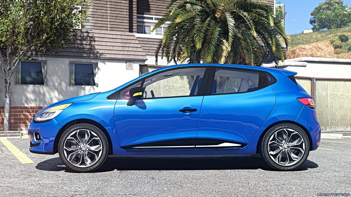 Renault Clio 4 (Facelift) [Substituir / Adicionar] v1.0.1 / GTA 5
