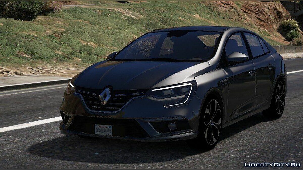 Download Renault Megane IV Sedan (Add-on) 1.1 for GTA 5