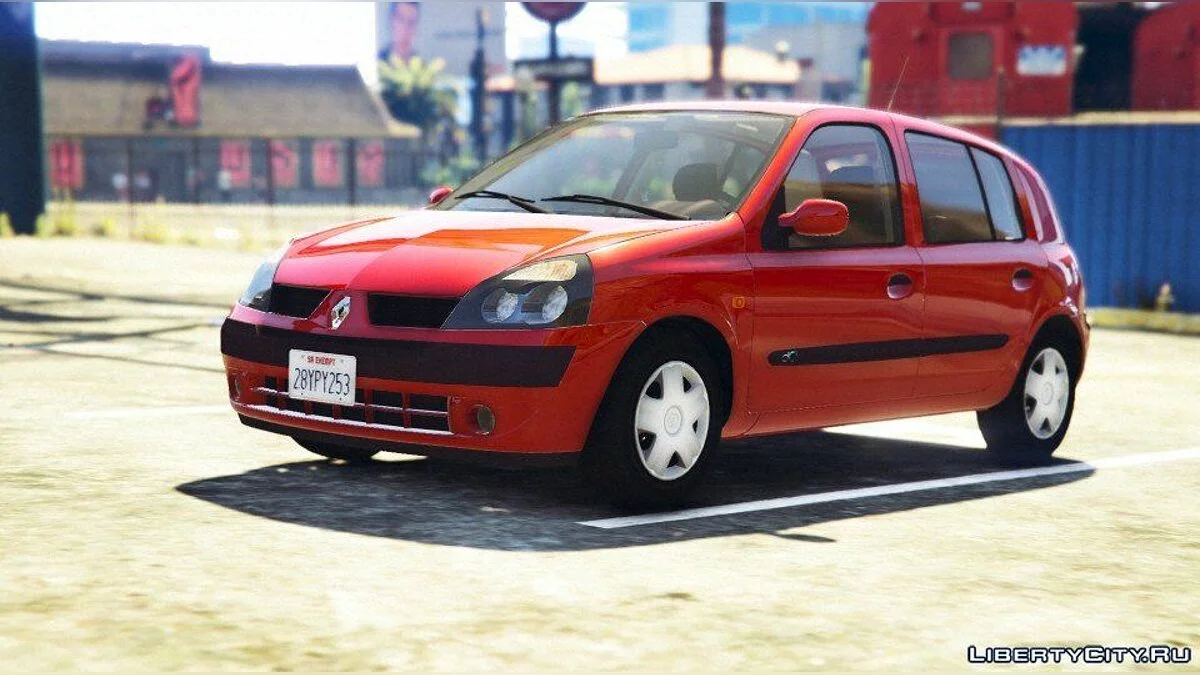 雷诺 Clio II.2 [附加 | 模板] 1.1 / GTA 5