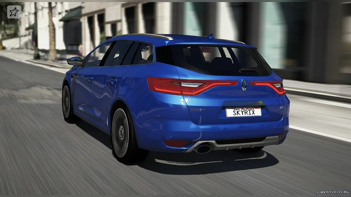 Renault Megane Estate 2017 GT [Déverrouiller] 1.0 / GTA 5