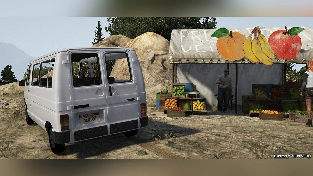 雷诺Trafic T100D [替换] 1.0 / GTA 5