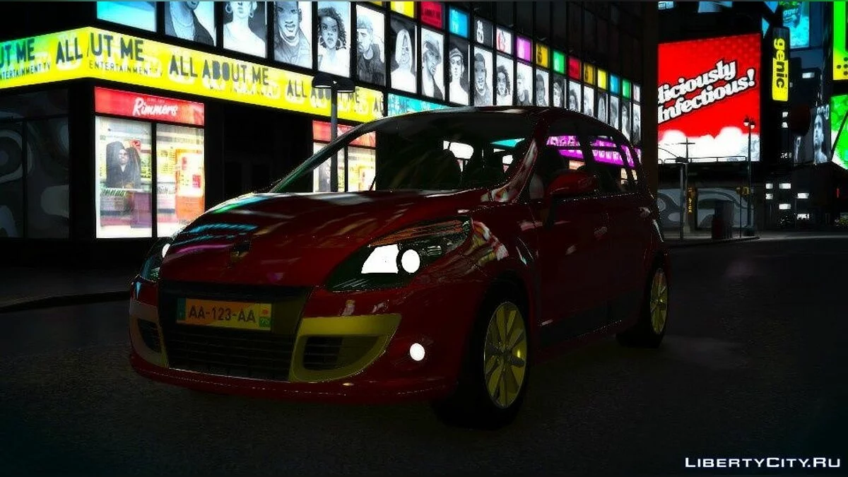 Renault Scenic 2010 [Replace-Unlock] 1.0 / GTA 5