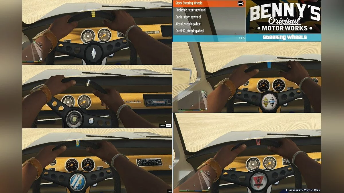 雷诺8 GORDINI / 达契亚1100 [附加] 1.0 / GTA 5