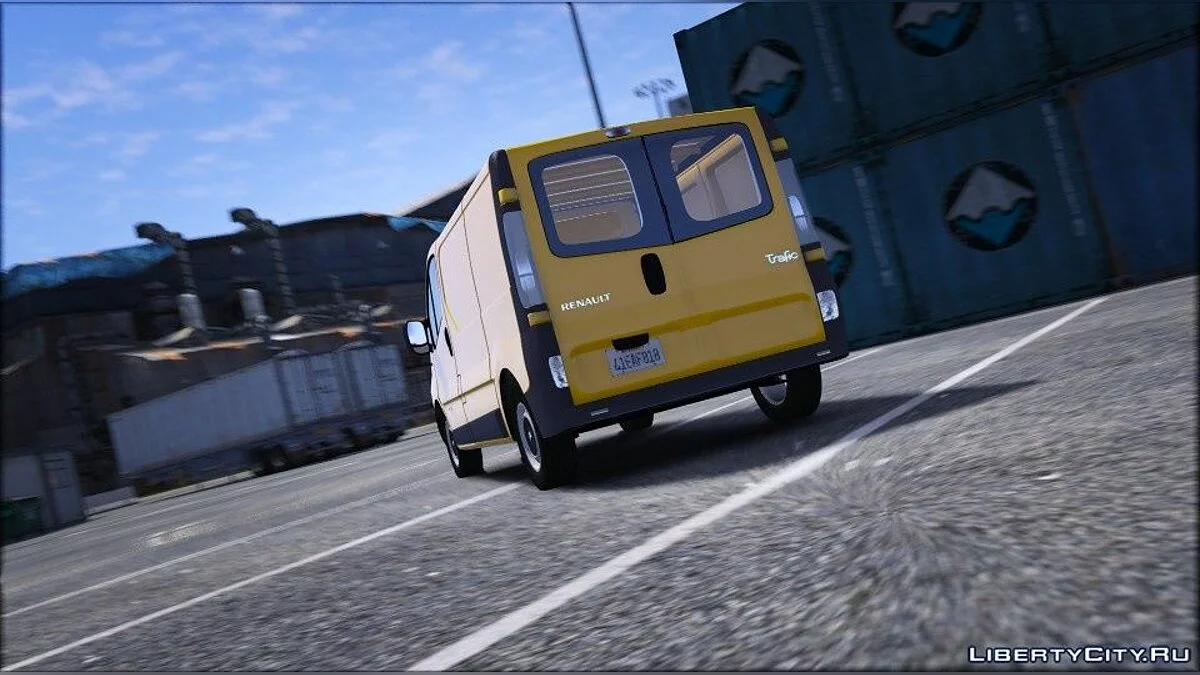 Renault Trafic II.1 Furgón [Add-On | Extras] 1.0 / GTA 5