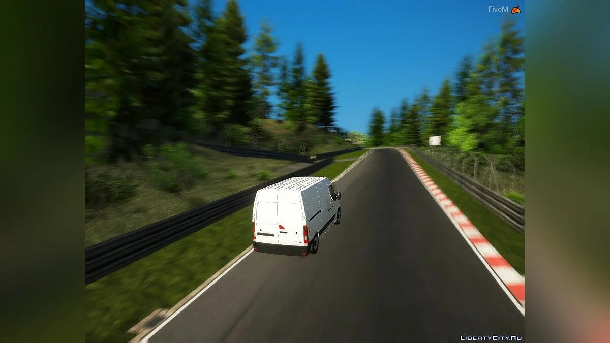 Renault Master 2012 L2H2 Панельний фургон / GTA 5