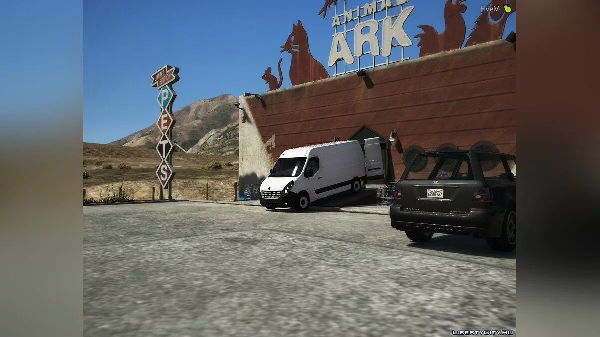 Renault Master 2012 L2H2 Панельний фургон / GTA 5