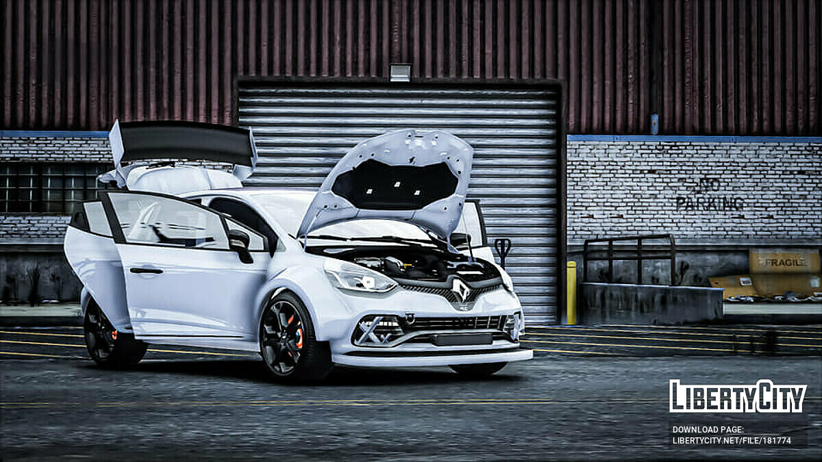 Clio 4 tuning group - Clio by night 󾌧