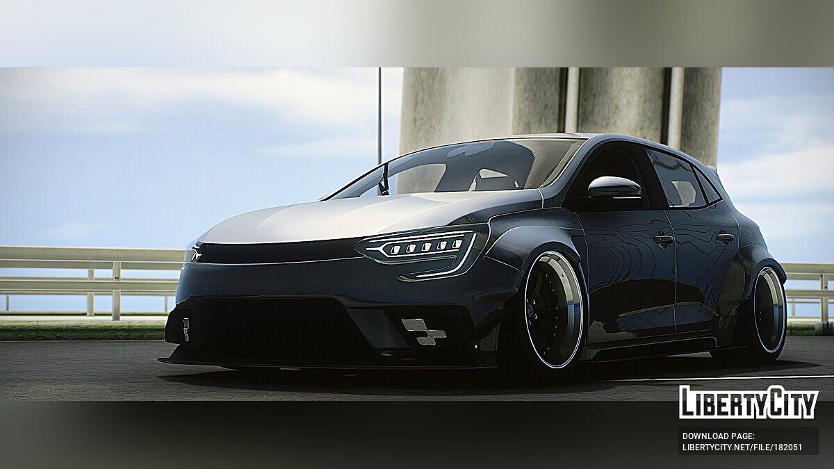 Renault Megane III RS 2009 [Add-On / Tuning / FiveM / Replace] -  GTA5-Mods.com