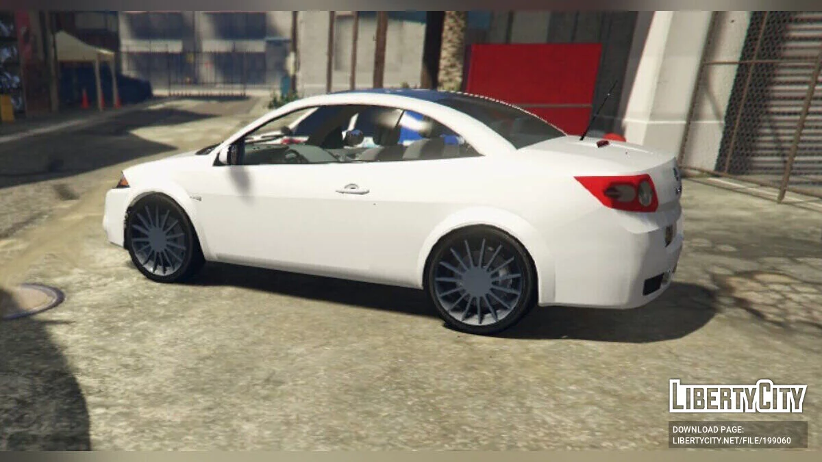 Renault Megane CC KIT RS 2006 [Add-On] V1.0 / GTA 5