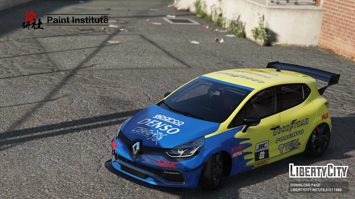 2013 Renault Clio IV RS Goodyear / GTA 5