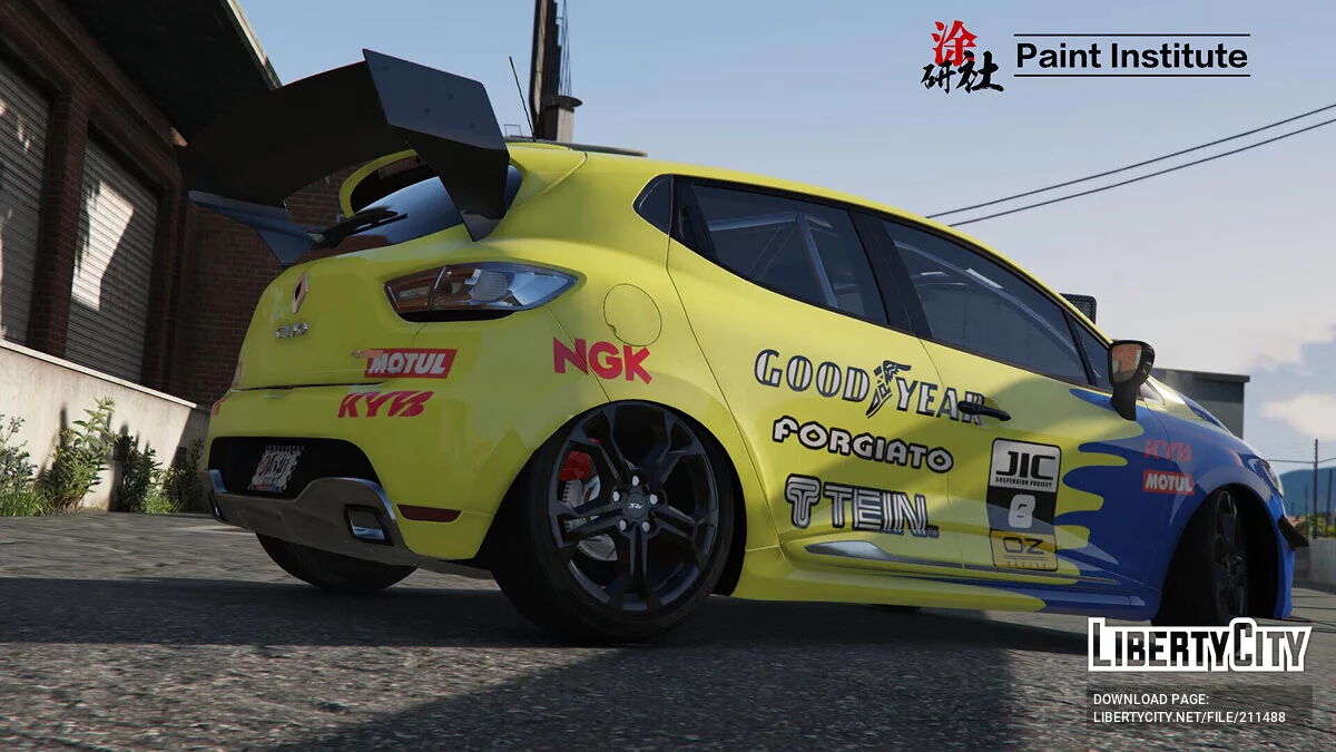 2013 Renault Clio IV RS Goodyear / GTA 5